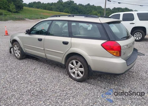 2007 Subaru Outback Outback 2.5I z USA, uszkodzony, nr VIN 4S4BP61C577342069